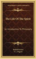 The Life of the Spirit