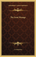 The Great Message: (English)