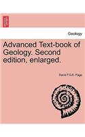 Advanced Text-Book of Geology. Second Edition, Enlarged.