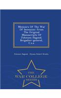 Memoirs Of The War Of Secession