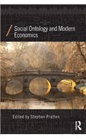 Social Ontology and Modern Economics