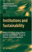 Institutions and Sustainability