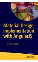 Material Design Implementation with Angularjs