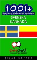 1001+ Grundlaggande Fraser Svenska - Kannada: (Swedish)