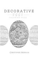 Decorative Eggs Coloring Book: (English)