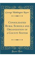 Consolidated Rural Schools and Organization of a County System (Classic Reprint)
