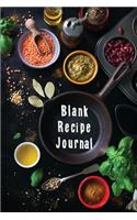 Blank Recipe Journal