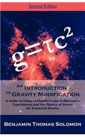 Introduction to Gravity Modification