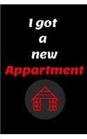 I got a new Appartment