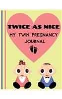 Twice As Nice: WeeK By WeeK Pregnancy Planner, Pregnancy Diary, Peter Rabbit, Baby Book, Pregnancy Gift, Pregnancy Milestone, pregnancy announcement