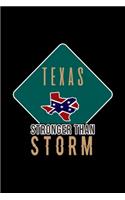 Texas stronger than storm: Food Journal - Track your Meals - Eat clean and fit - Breakfast Lunch Diner Snacks - Time Items Serving Cals Sugar Protein Fiber Carbs Fat - 110 pag