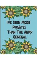Ive Seen More Privates Than The Army General: Nurse Gifts: Color Book and Funny Quotes Messages for Hospital Staff