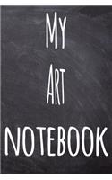 My Art Notebook: The perfect gift for the student in your life - unique record keeper!