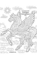 Livre de coloriage pour adultes Animaux merveilleux 3 & 4: (34 Animaux Merveilleux)