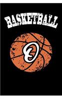 O Monogram Initial Basketball Journal