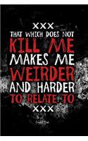 Emo Journal Notebook, Personal Diary