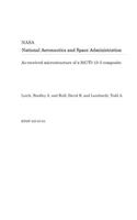 As-Received Microstructure of a Sic/Ti-15-3 Composite
