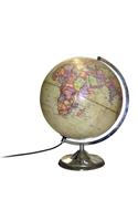Insight Globe: Metal Antique Illuminated (Us)