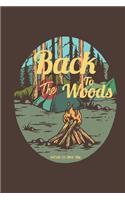 Back to the Woods