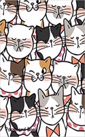 Password Book: Include Alphabetical Index with Cute Cats Pattern