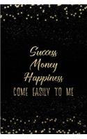 Success Money Happiness Come Easily to Me