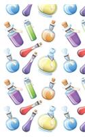Wizard and Witch Pattern Cute Horror Decoration 35