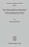 Eine 'Wissenschaft Vom Menschen