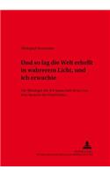 «Und So Lag Die Welt Erhellt in Wahrerem Licht, Und Ich Erwachte»: Die Theologie Der Sor Juana Inés de la Cruz - Eine Sprache Des Unerhoerten(25 Wuerzburger Studien Zur Fundamentaltheologie)