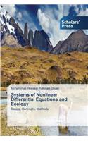 Systems of Nonlinear Differential Equations and Ecology