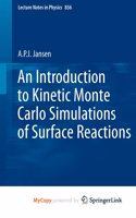 An Introduction to Kinetic Monte Carlo Simulations of Surface Reactions