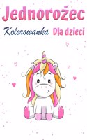 Magiczna kolorowanka jednorożca dla dziewczynek 1+