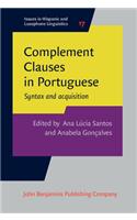 Complement Clauses in Portuguese