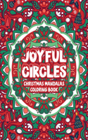 Joyful Circles: Christmas Mandalas Coloring Book