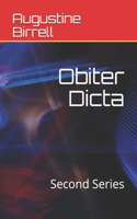 Obiter Dicta: Second Series