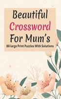 Beautiful Crossword For Mum's