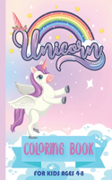 Unicorn Coloring Books for Kids Age 4-8: A beautiful collection of 50 unicorns illustrations for horses lovers for hours of fun-Activities for Creative, Courageous Girls(Books for Girls)