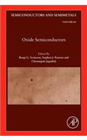 Oxide Semiconductors: Volume 88 (Semiconductors and Semimetals)