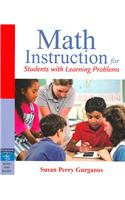 Math Instruction for Students With Learning Problems