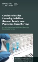 Considerations for Returning Individual Genomic Results from Population-Based Surveys: Focus on the National Health and Nutrition Examination Survey