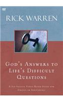 God's Answers to Life's Difficult Questions Video Study