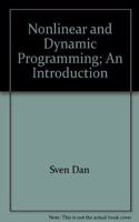 Nonlinear and dynamic programming ; an introduction