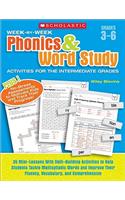 Week-By-Week Phonics & Word Study Activities for the Intermediate Grades