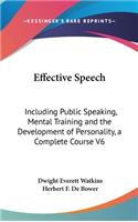 Effective Speech