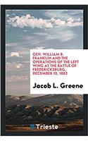 GEN. WILLIAM B. FRANKLIN AND THE OPERATI