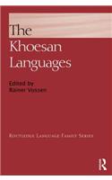The Khoesan Languages