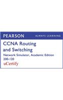 CCNA R&s 200-120 Network Simulator Academic Edition Pearson Ucertify Labs Student Access Card