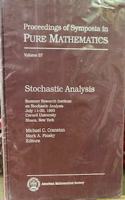 Stochastic Analysis
