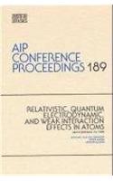 Relativistic ... Interaction Effects in Atoms