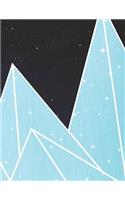 Crystals Mountains Notebook