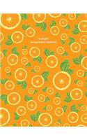 Oranges Composition Notebook
